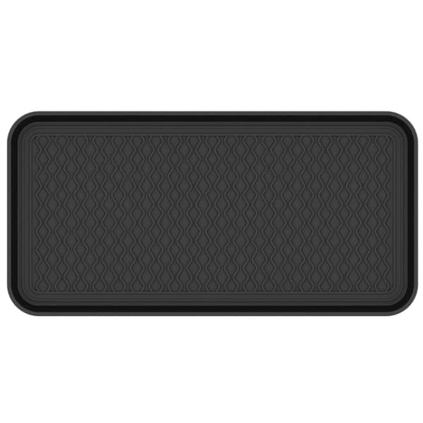 Multi-Purpose Tray - Multi-Purpose Polypropylene 15 in. x 30 in., Black, Boot Tray