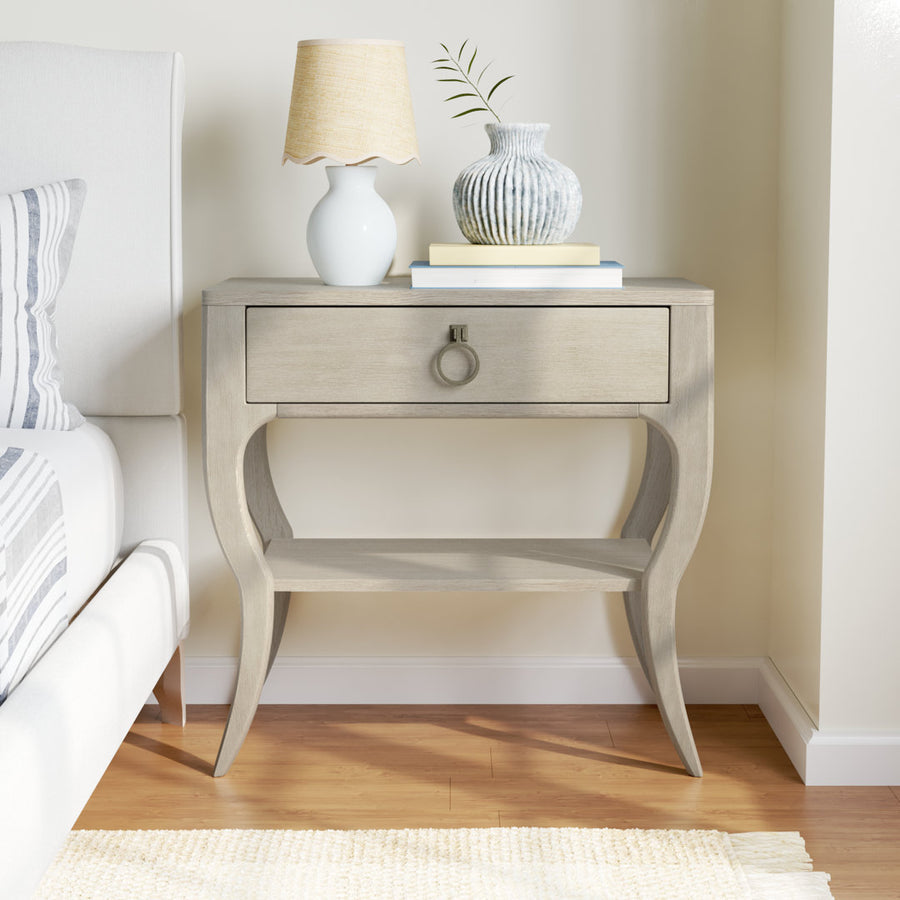 Side Table - Regan 1 Drawer Champagne - WF11.7.25