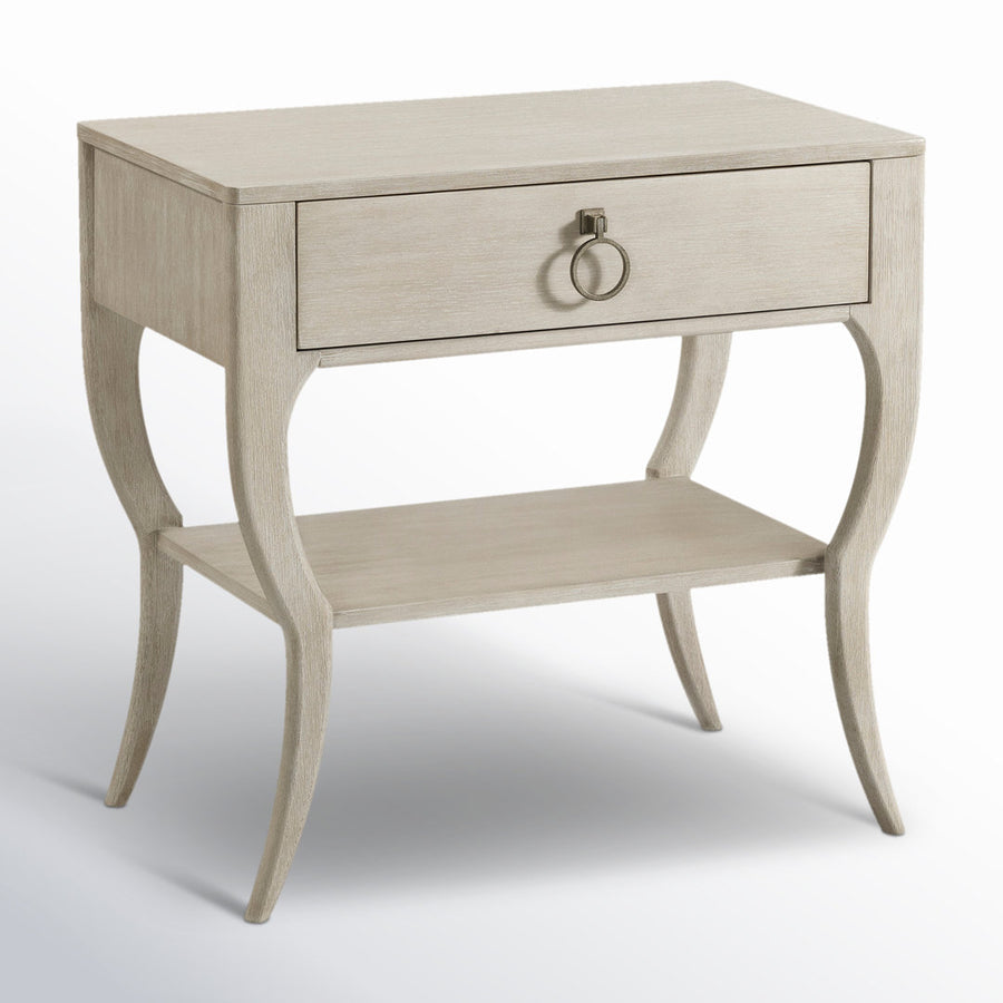 Side Table - Regan 1 Drawer Champagne - WF11.7.25