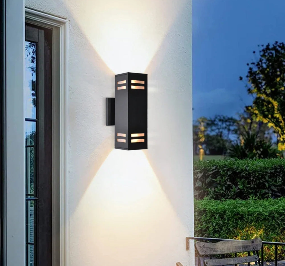 Outdoor - Sconce Breshawna Aluminum Matte Black - WF11.7.2