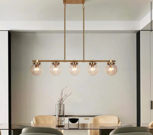 Chandelier - Linear Beesley 5 light - WF