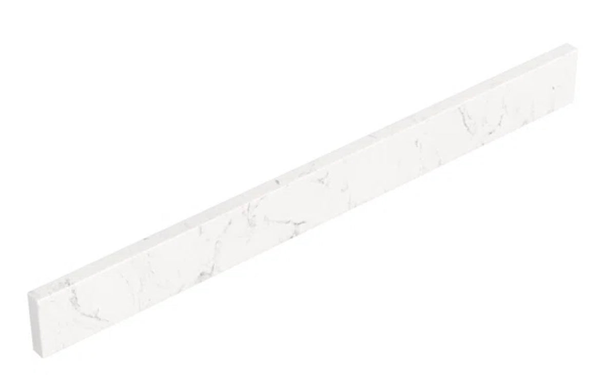 Vanity Backsplach - 30 Inch Replacement Backsplash in Cultured Marble - Hebron3