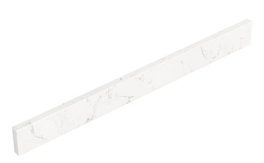 Vanity Backsplach - 30 Inch Replacement Backsplash in Cultured Marble - Hebron3