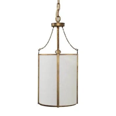 Pendant - Gabby Iron and Linen 1 Light - WF11.7.25