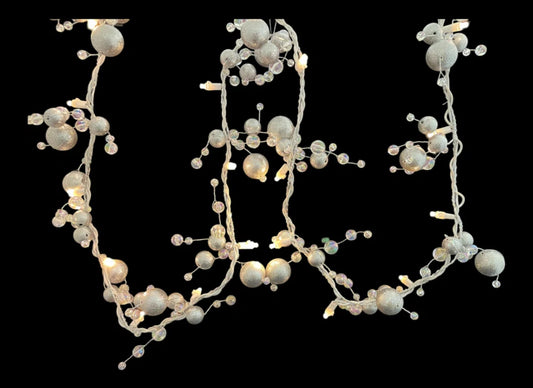 Christmas String Lights - Janiya Indoor 20 Bulb 72” Plug in String Lights - WF