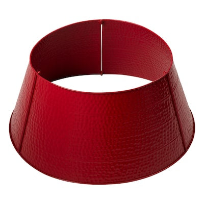 Christmas Tree Collar - Glitzhome 26-in Red Tree collar - WF11.7.25