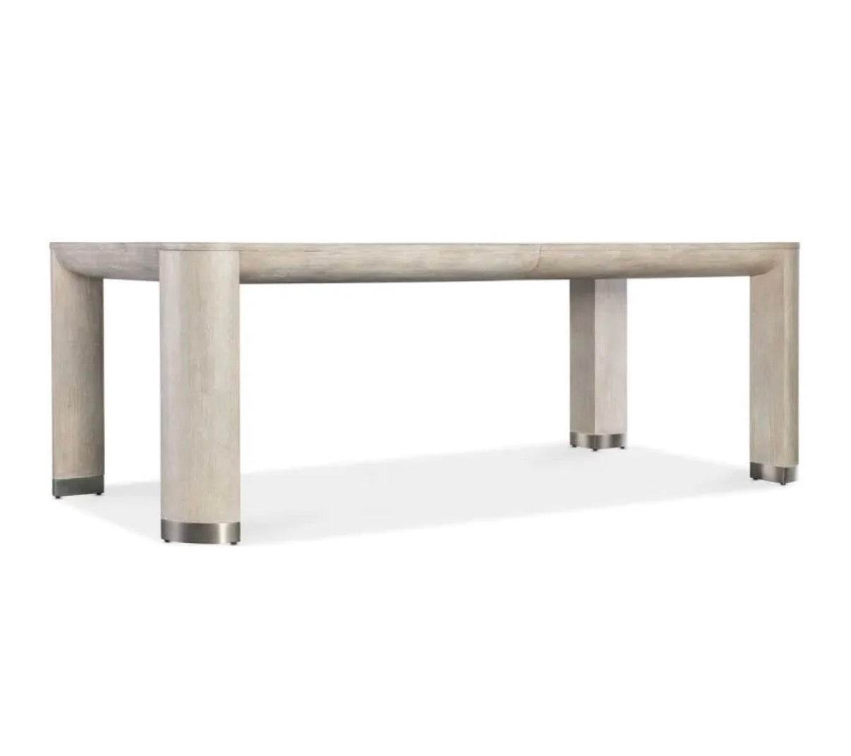 Dining Table - Hooker Furniture Modern Mood Leg Dining Table with 24" Leaf in Diamond