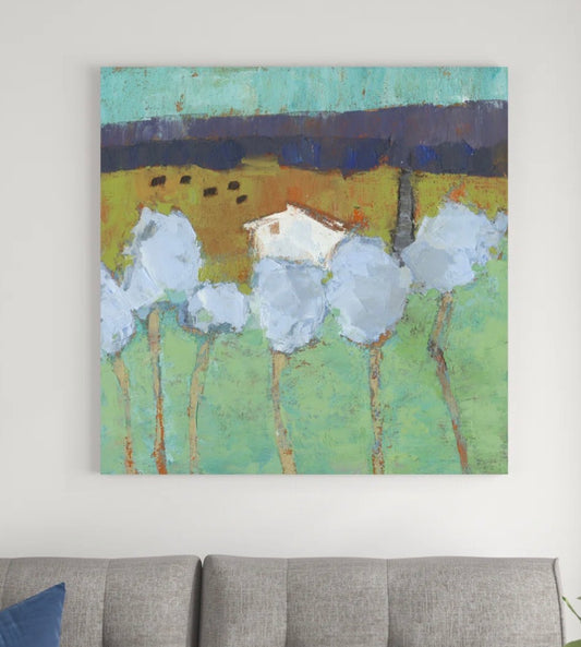 Canvas Art - 20” x 20” “Wim Barn”
