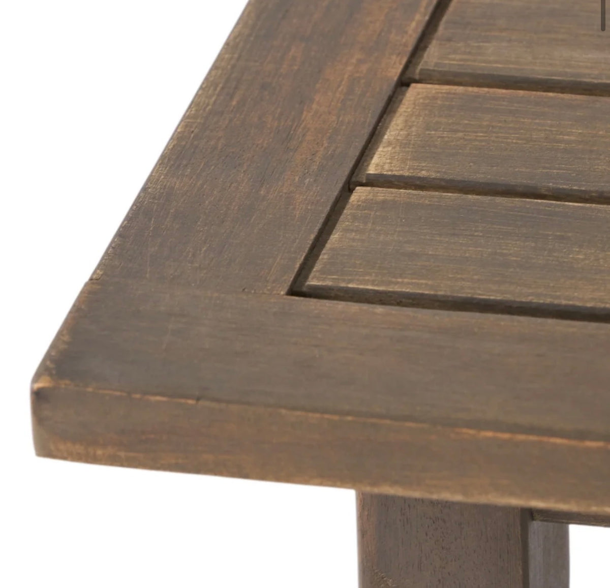 End Table - Indoor/Outdoor Selma Acacia Wood
