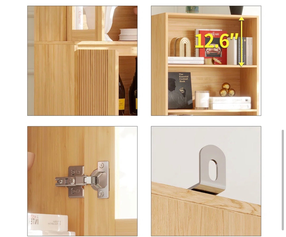 Storage Cabinet - Brannigans 71” Bookcase