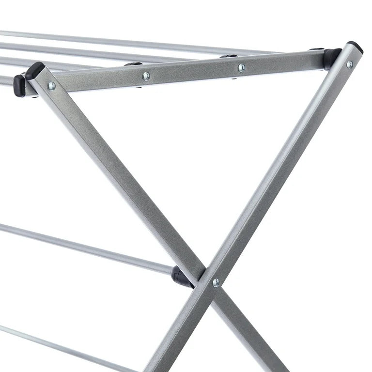 Home - Mainstays Functional and Energy Saving Oversized Collapsible Steel Closets Clothes Drying Rack, Silver -WM11.19.25