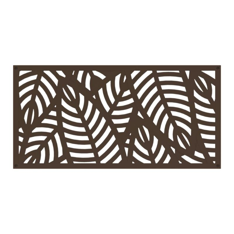 Privacy Panel - Umber 2' X 4' - Sanibel Decorative Screen Panel