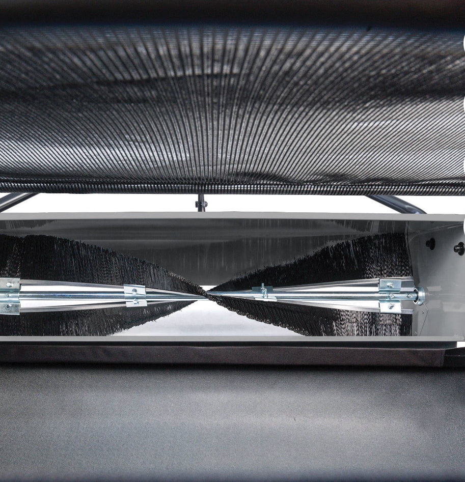 Outdoor - Ohio Steel Tow Behind Lawn Sweeper, 42 inch, 22 Cu. ft, Heavy-Duty Leaf and Grass Collector - WM11.19.25