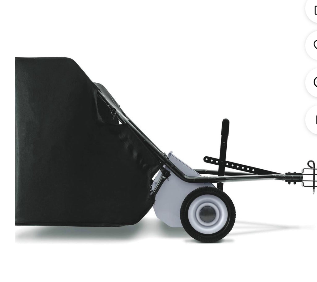 Outdoor - Ohio Steel Tow Behind Lawn Sweeper, 42 inch, 22 Cu. ft, Heavy-Duty Leaf and Grass Collector - WM11.19.25