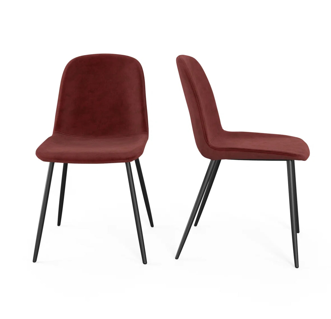 Dining chair Set of 2 - Kody Claret - BSW