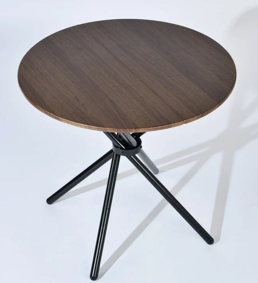 Dining Table - Homy Casa 31.5in Round Dining Table with Metal Legs - WM11.19.25