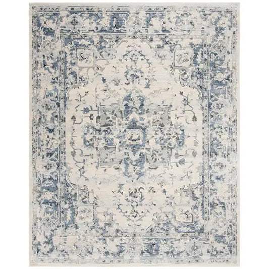 Rug - 8’ x 10’ SAFAVIEH Charleston Metha Vintage Boho Oriental Rug - Ivory/Navy