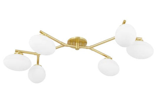 Flush Mount - Wagner 6 - Light Aged Gold - T&F5.19.25