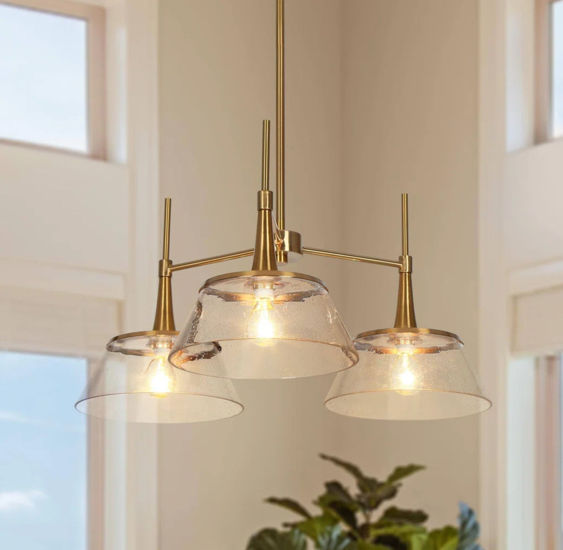 Chandelier - Jonesboro 3 Light Unique Sphere Chandelier - BSW