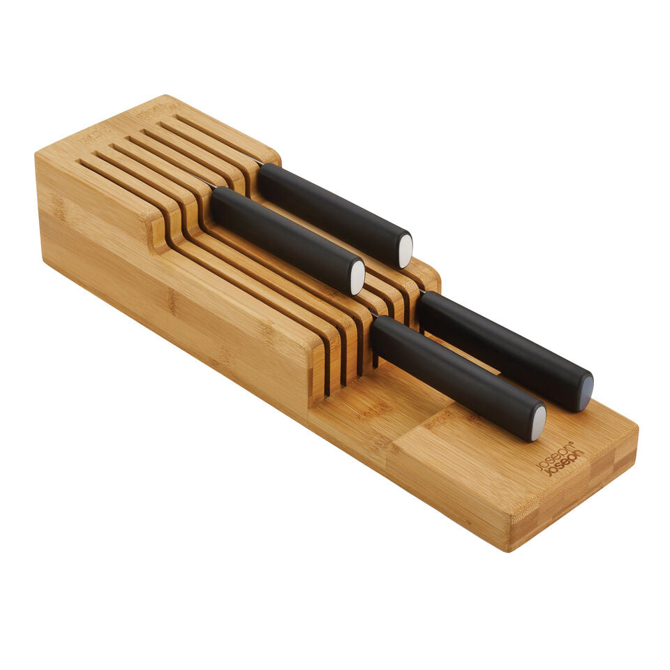 Drawer Organizer - Joseph Joseph DrawerStore Bamboo 2 Tier Knife Organizer