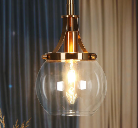 Pendant - Loram 1 - Light Mini 4.9"W Kitchen Island Pendant - WF11.7.25