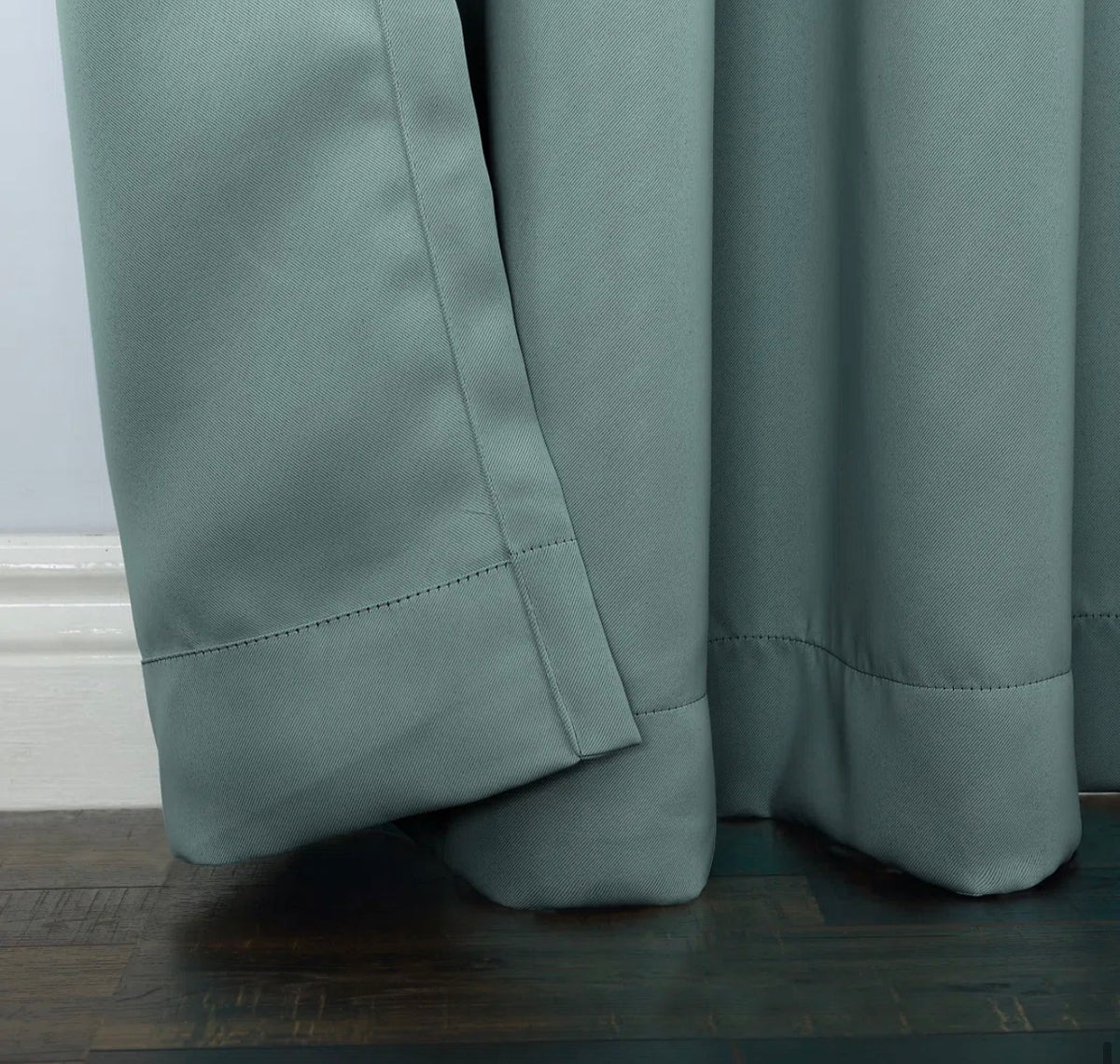 Curtain - 40" x 95" Thermal Blackout Grommet Curtain Panel Mineral
