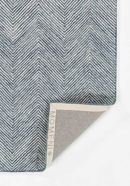 Rug - 5’ x 8’ collection Momeni Charles CHR-1 Blue Area Rug