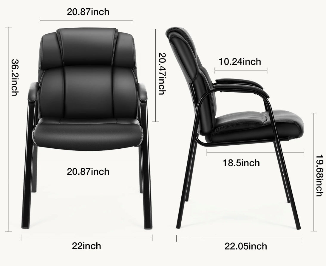Chair - Faux Leather Side Chair - WF11.7.25