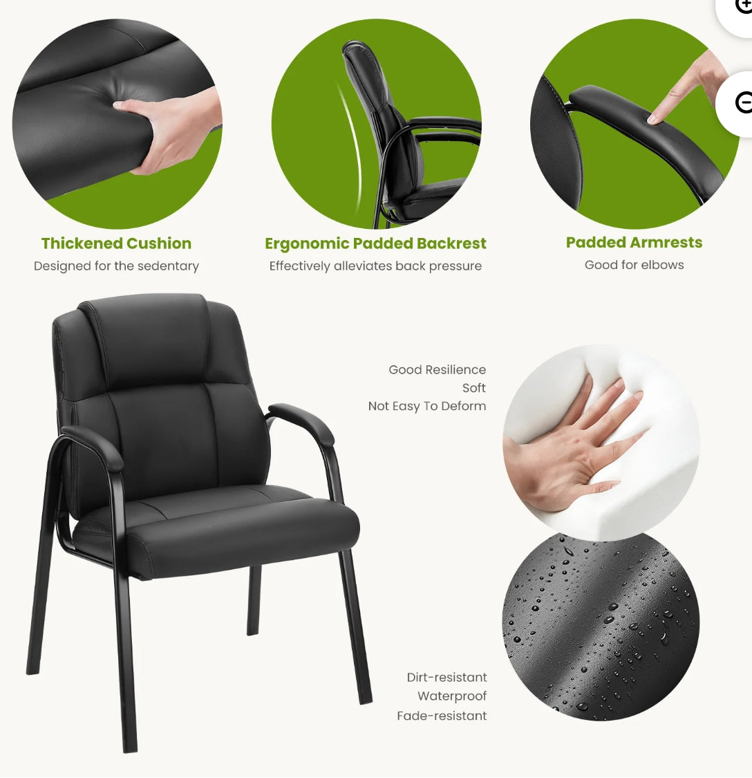 Chair - Faux Leather Side Chair - WF11.7.25