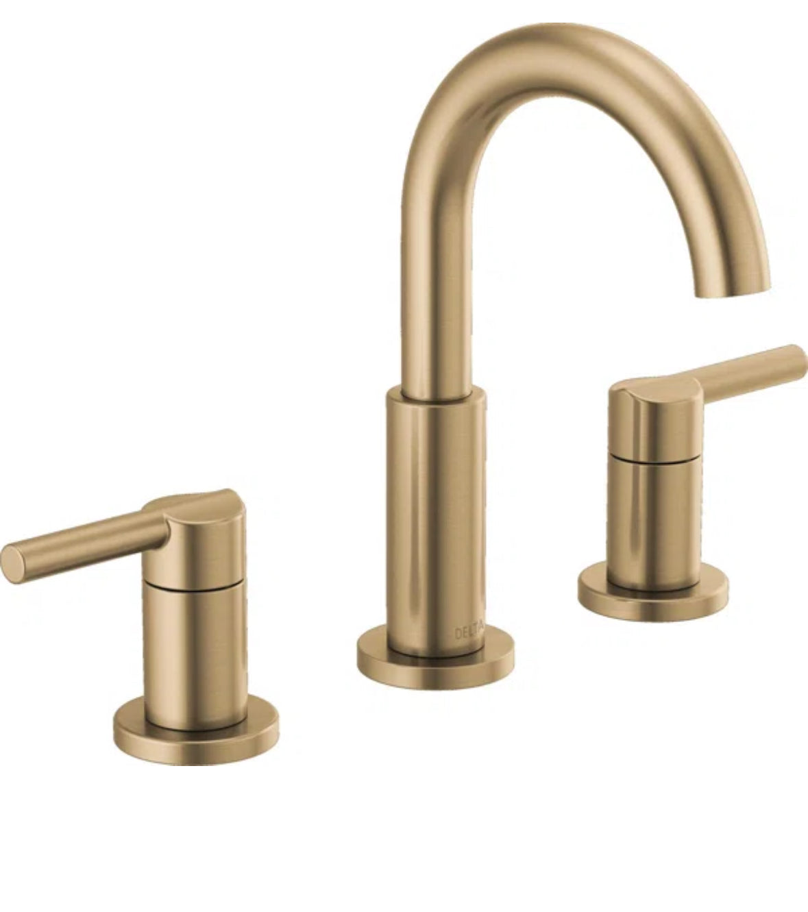 Faucet - Nicoli Gold Widespread (we have 2) - WF12.4.25