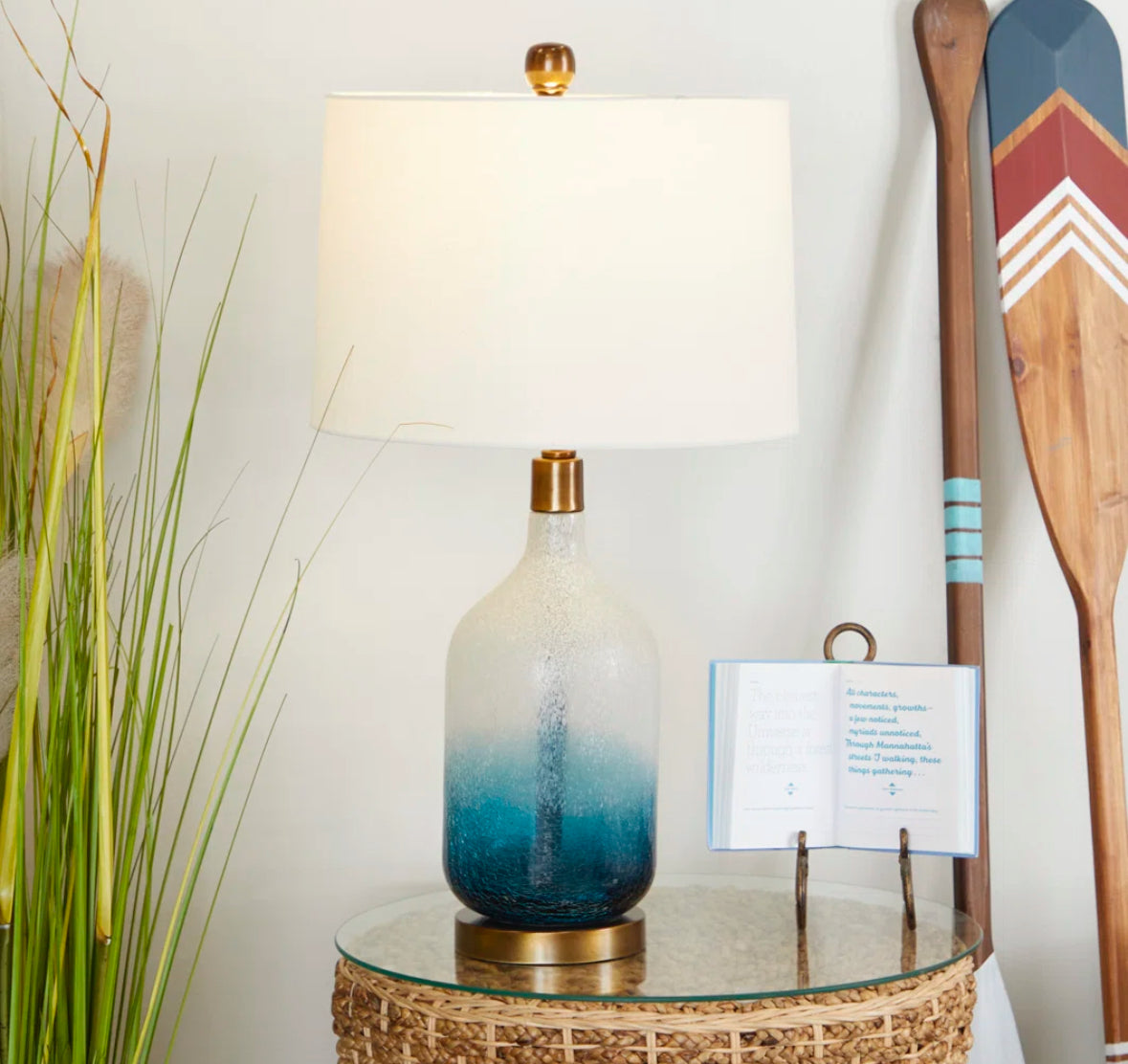 Lamp - Table Tiaunna Glass Ombré - WF12.4.25