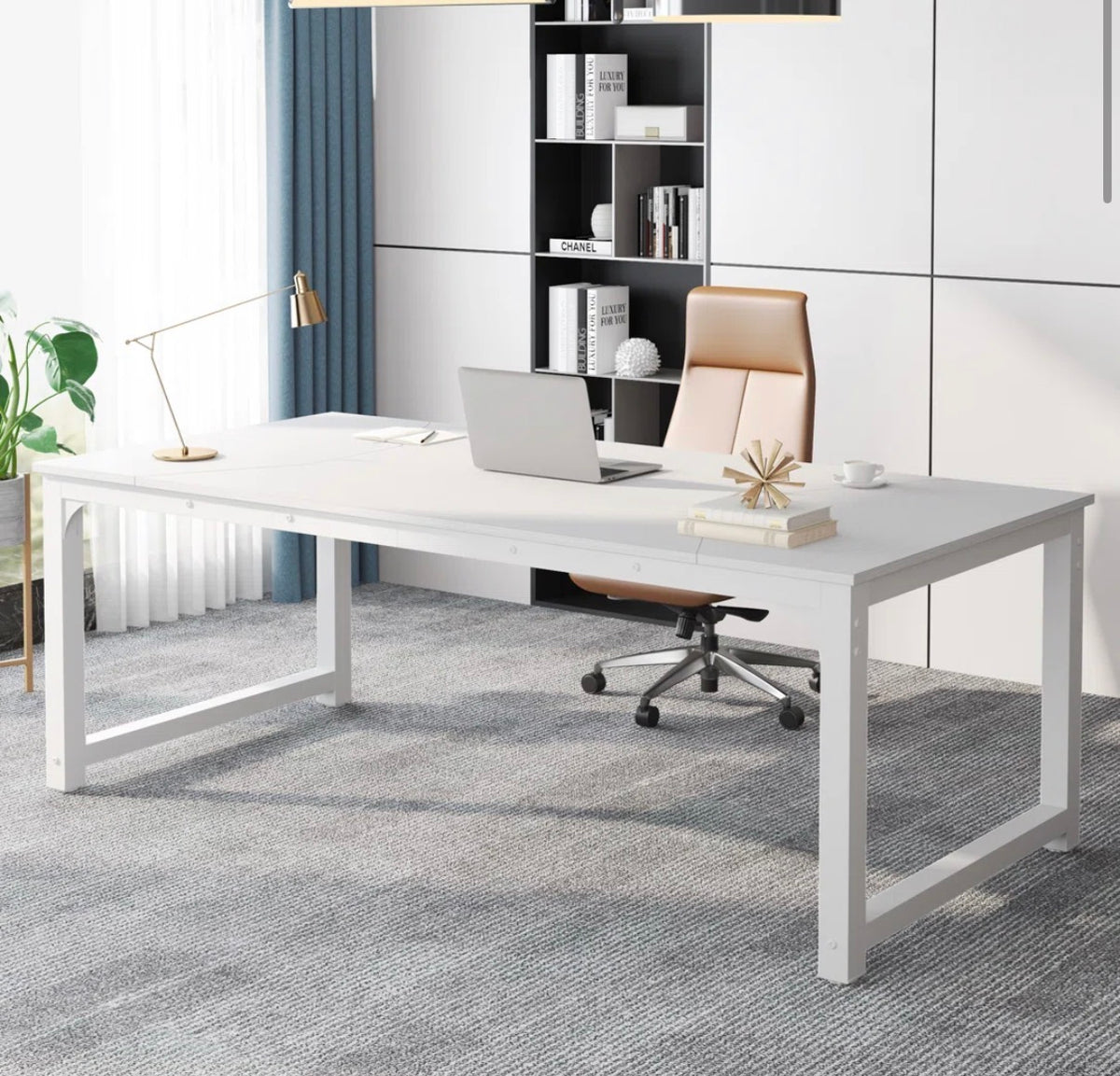 Desk - Montserat Desk 30.3" H x 78.7" W x 39.4"