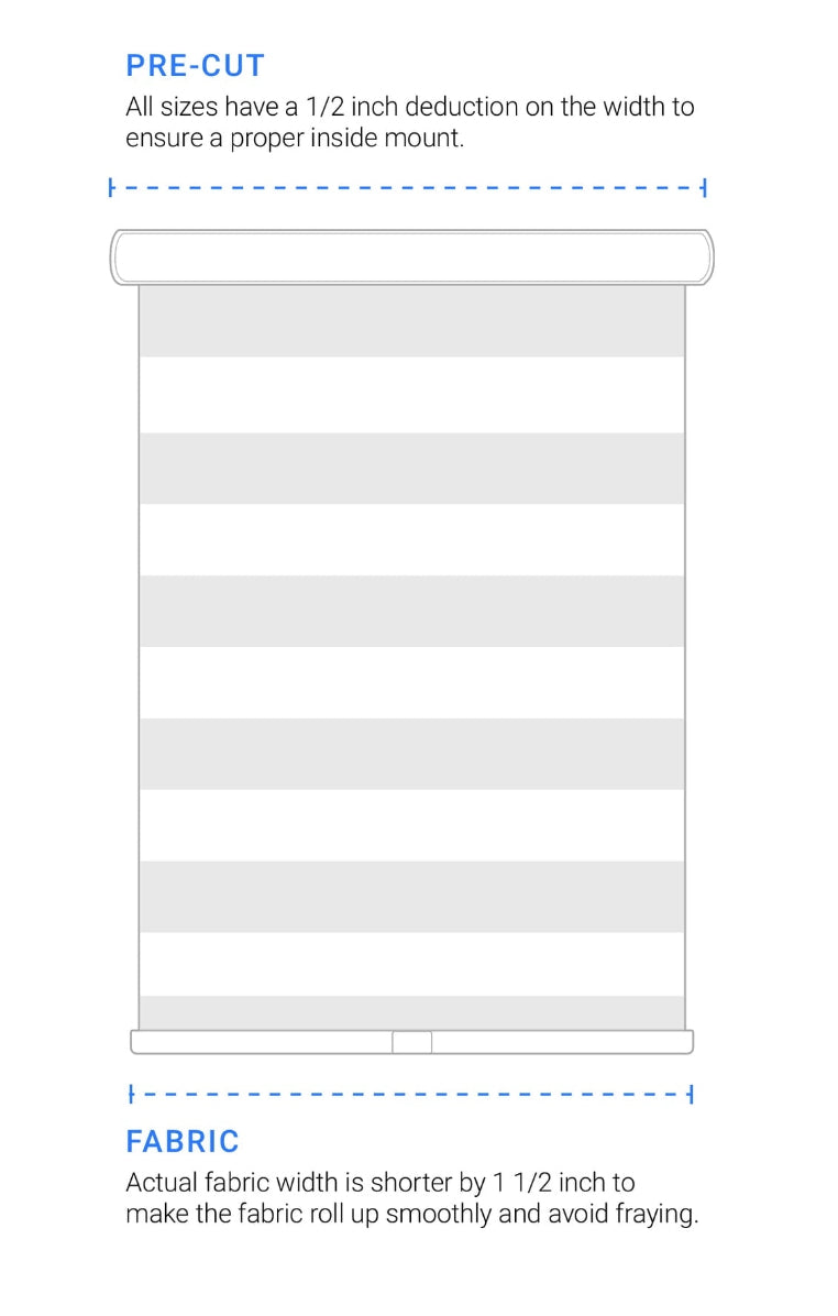 Blind - 34" W X 72" L CHICOLOGY Zebra Roller Shade, Window Zebra Blind, Light Filtering, Basic Natural - WF12.4.25