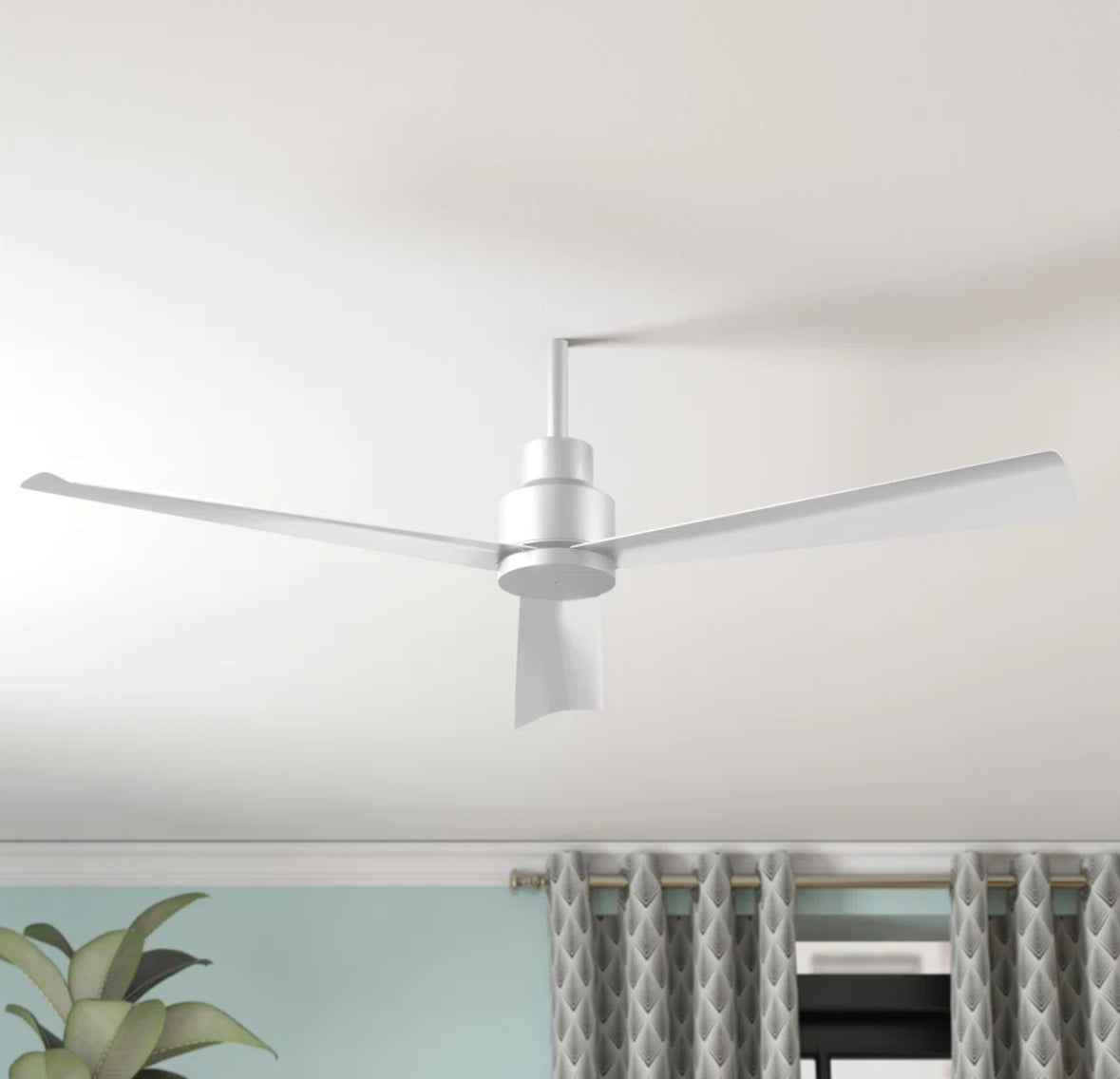 Ceiling Fan - Minka Aire 44" Simple 3 - Blade Outdoor Propeller with Remote - WF11.7.25