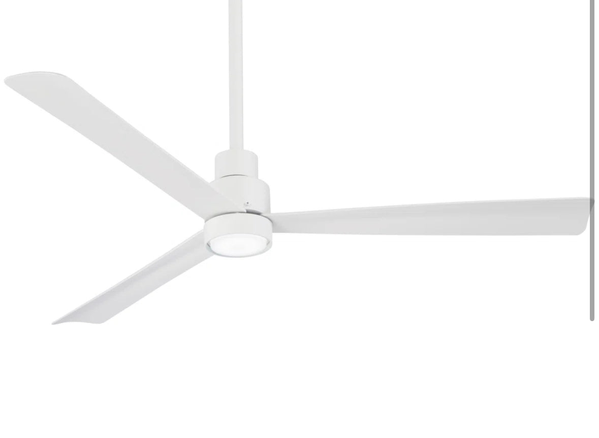Ceiling Fan - Minka Aire 44" Simple 3 - Blade Outdoor Propeller with Remote - WF11.7.25