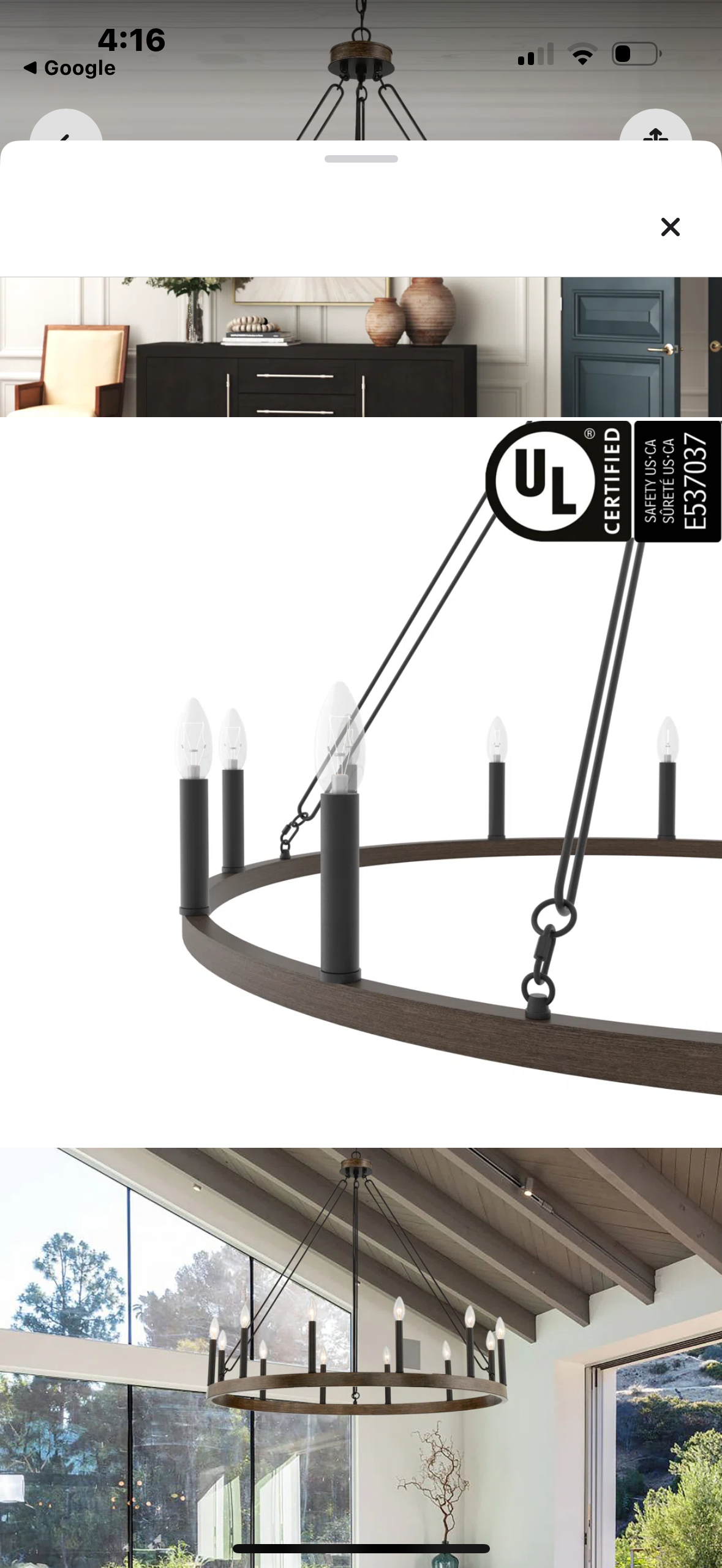 Chandelier - Debbra 12 Light Candle Style Wagon Wheel - WF11.7.25