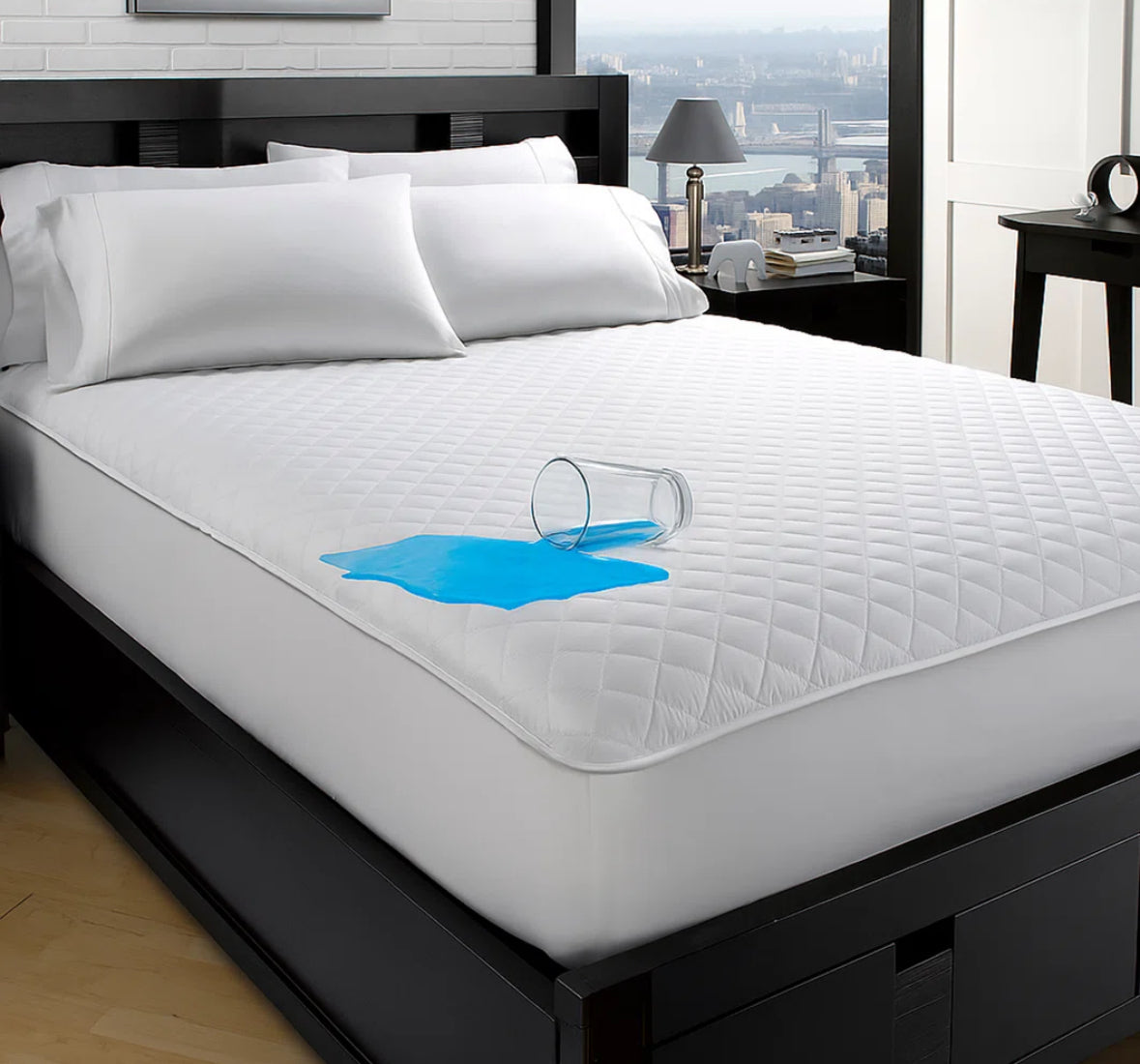 Mattress Cover - Queen Size Mona Waterproof Mattress Cover - WF12.4.25