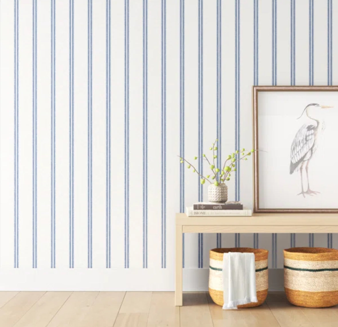 Wallpaper - Cecelia Striped Roll - WF12.4.25