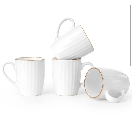 Kitchen - Famiware Coffee Mugs, 14 oz Coffee Mugs Set of 4 - WF12.4.25