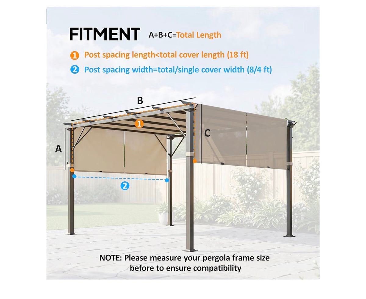 Canopy Top Only - Outsunny Replacement Canopy Top