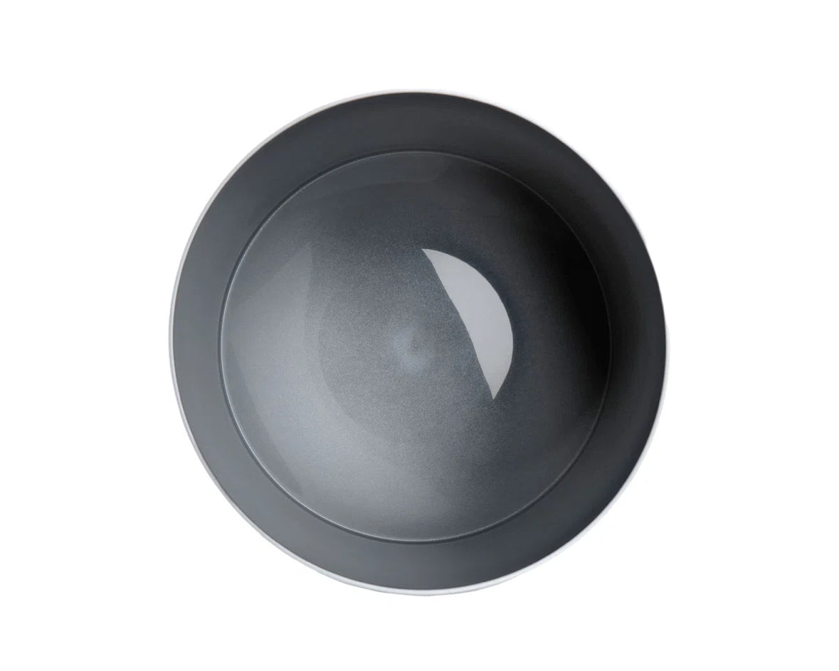 Trash Can - Kartell 4.9 Gallon Silver Plastic - WF12.4.25