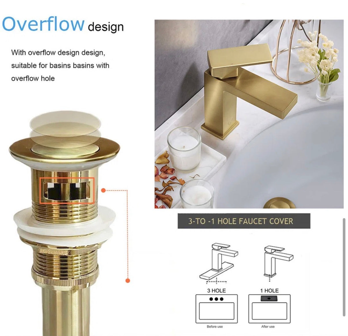 Bathroom Faucet - Oakland Single Handle Lavatory Faucet