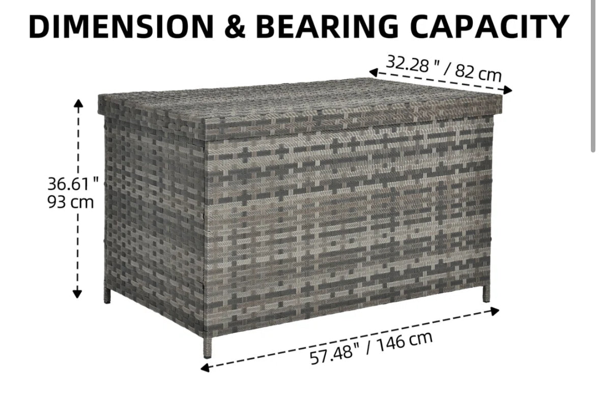 Deck Box - Balconera 260-gallon deck box - WF12.4.25