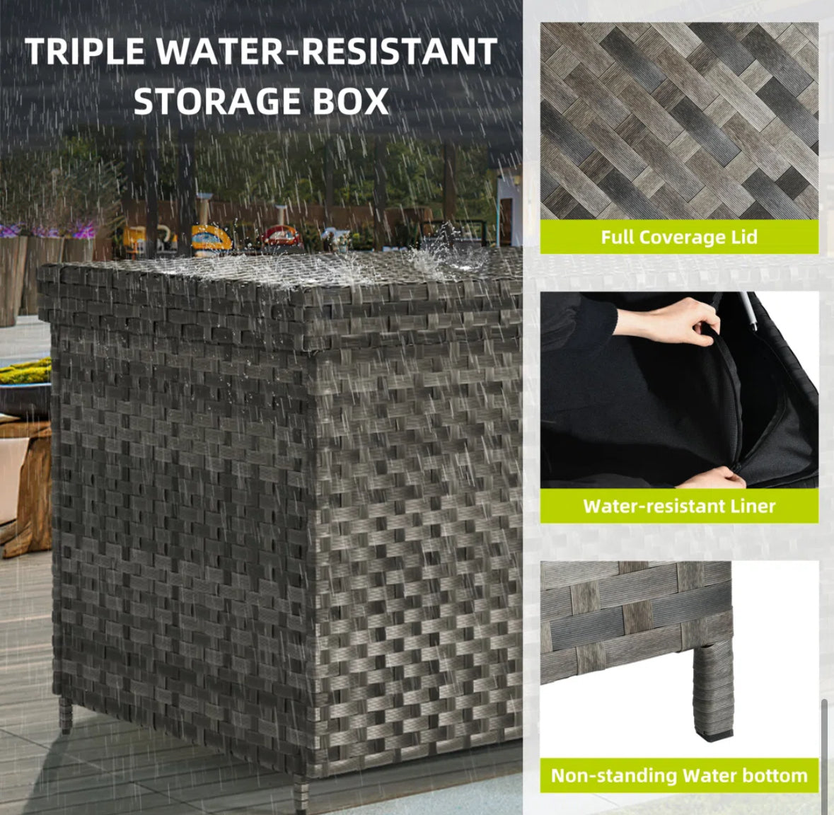 Deck Box - Balconera 260-gallon deck box - WF12.4.25