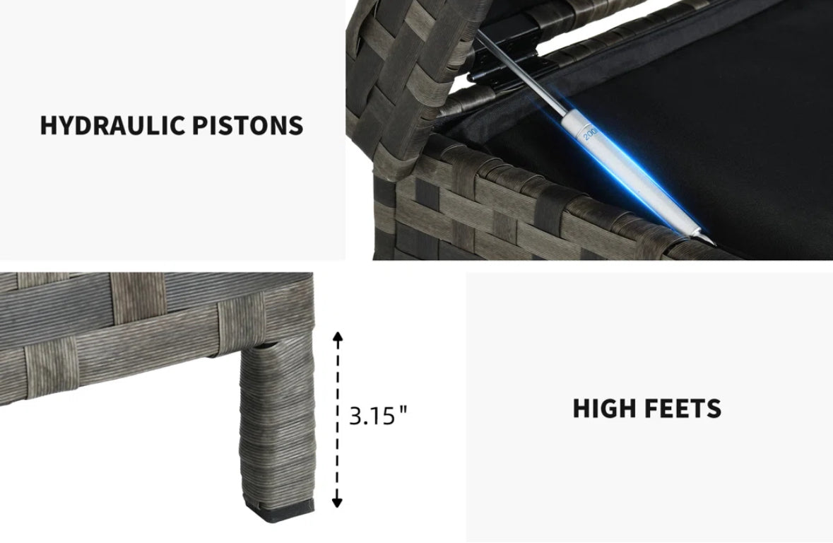 Deck Box - Balconera 260-gallon deck box - WF12.4.25