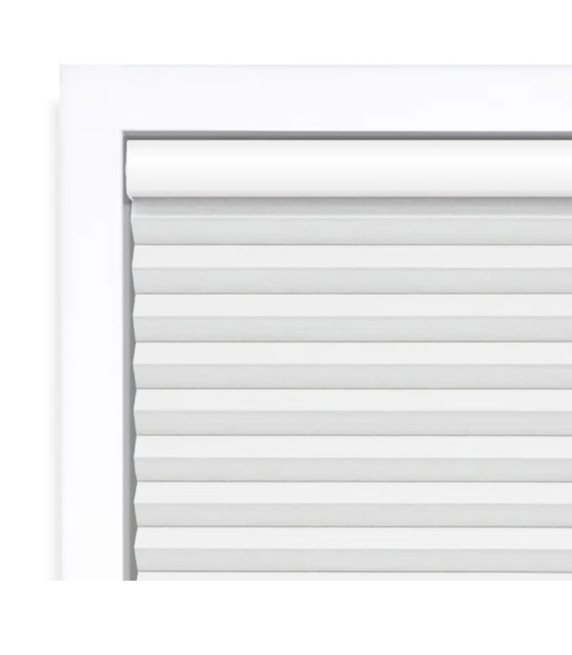 Blind - 48" W x 84" L White EcoHome 1.5 inch Cordless Blackout Cellular Shade - WF12.4.25