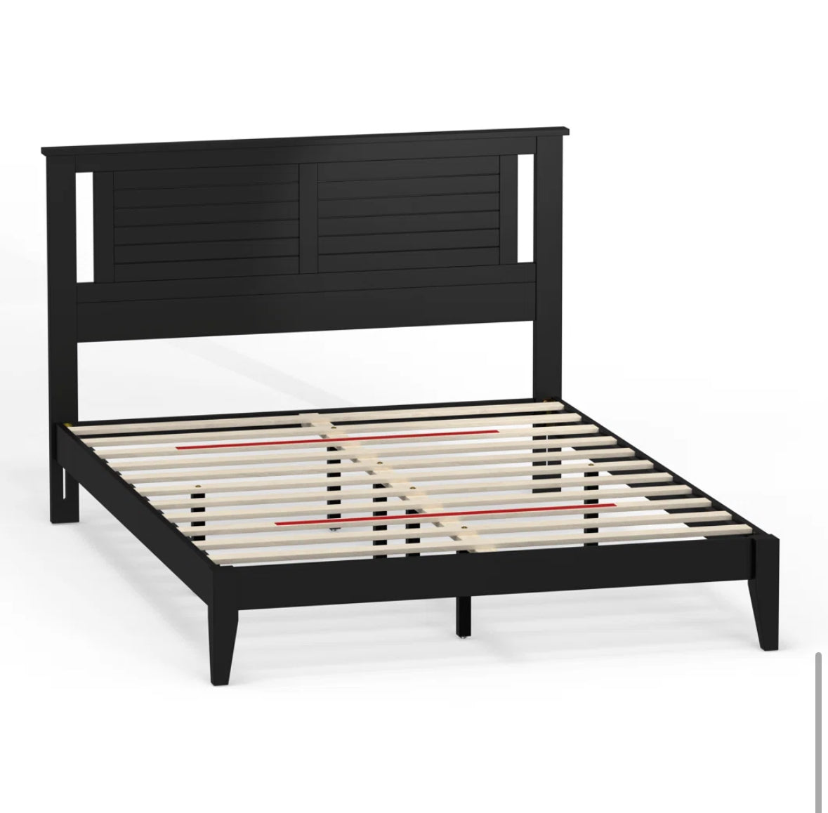 Bed - Queen Size Dorra Wood Platform Bed - WF12.4.25