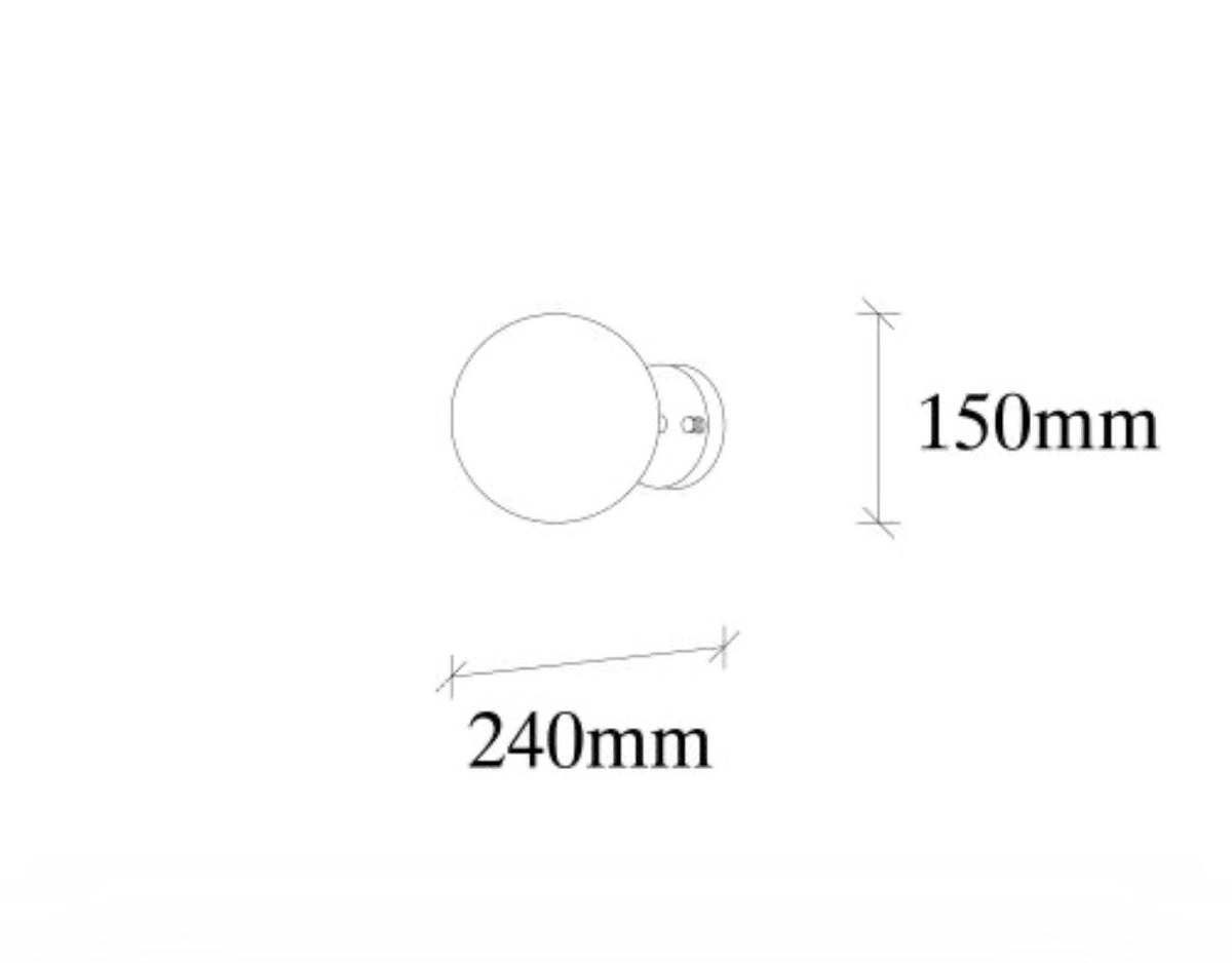 Sconce - Atmaca 10230 Glass Wall Lamp - WF11.7.25
