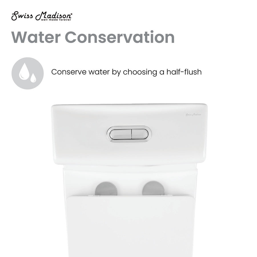 Toilet - Swiss Madison Dual Flush - WF11.7.25