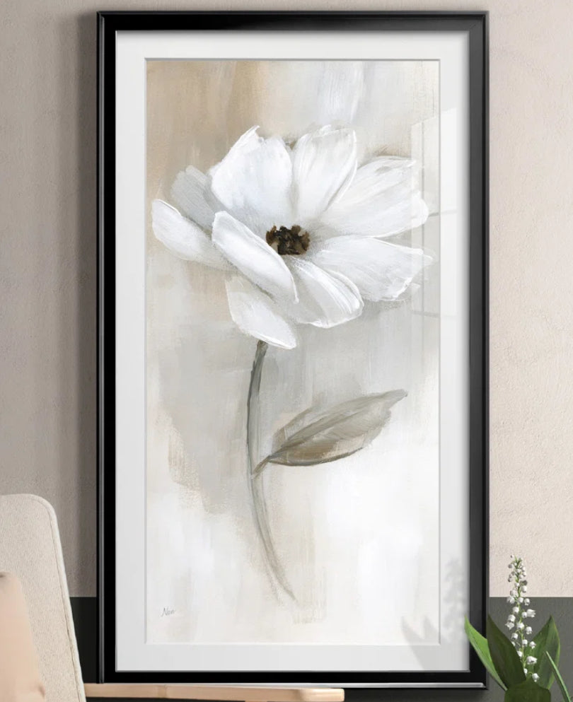 Framed Print -  14.5” W x25.5” H “Sheer Elegance” - WF1.3.26